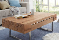 Design Wohnzimmer Tisch Mit Asteiche Furnier - Krispan regarding Tisch Für Wohnzimmer